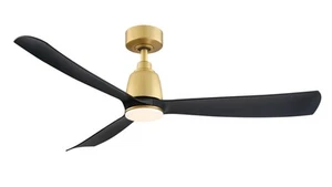 Fanimation Kute 52-KIT Kute 52 52" 3 Blade Indoor / Outdoor Smart - Brushed - Picture 1 of 1