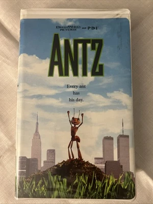 Dreamworks Antz Movie 1998 VHS Clamshell Edition - Image 1 of 4