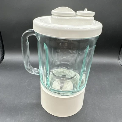 Kitchen Aid Replacement  KSB5WH Glass Blender Jar White 40 oz 5 cups - Image 1 of 4