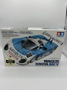 Tamiya 1/24 Minolta Toyota 88C-V LeMans Racer Plastic Model Kit # 24079 - Picture 1 of 8
