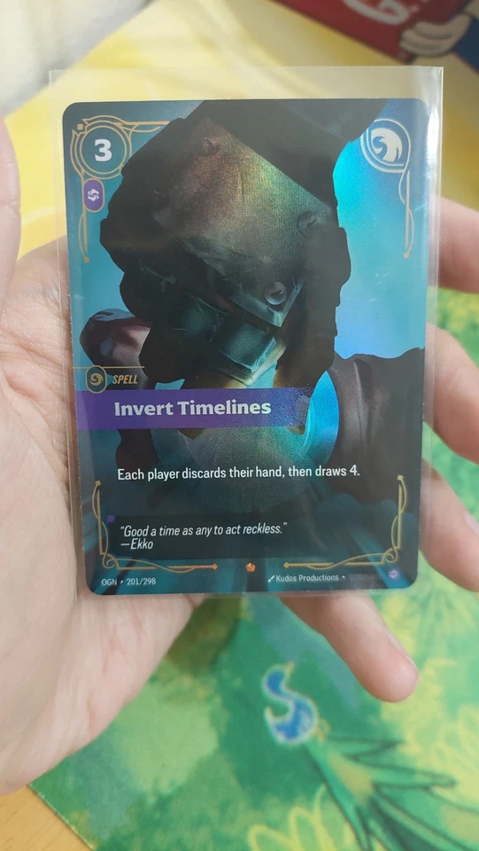 Invert Timelines Epic Rare 201/298 League of Legends Riftbound Origins - Image 1 of 2