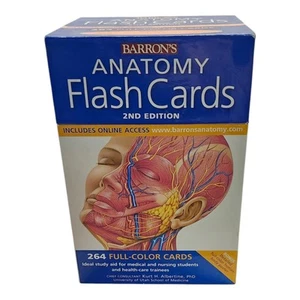 Barron's Anatomy Flash Cards 2nd Edition - Imagen 1 de 5