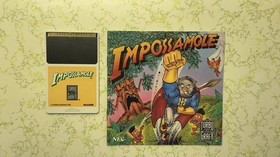 Impossamole TurboGrafx 16 HuCard Case with Manual