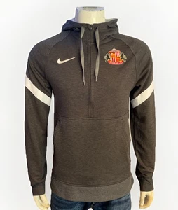 Sunderland Nike Dri Fit Hoodie Grey Size Small - Picture 1 of 14