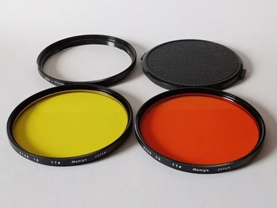 Hasselblad B70mm Fit Filter Orange Yellow Adapter 77mm Lens Cap  - Image 1 of 4