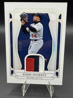 Tesoro Nacional Panini 2025 #MT-KP Kirby Puckett Material Treasures/25 Foto 1 de 2