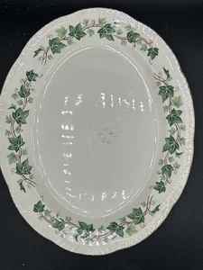 13” Vintage Serving Platter. Homer Laughlin Ivy - Picture 1 of 3