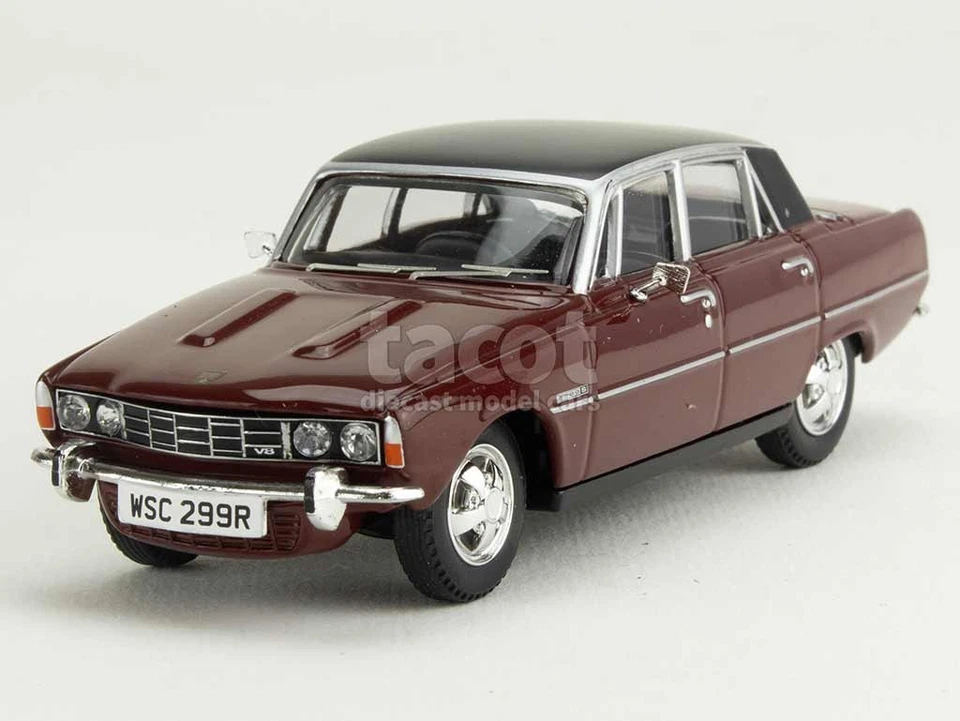 1 43 VANGUARDS Rover P6 3500 V8 1967 Red Black VA06521