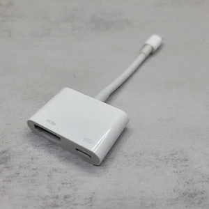 Apple Lightning Digital AV Adapter Genuine A1438 (MD826AM/A) [HEAVY USED !!!]™ - Afbeelding 1 van 9