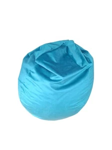 Sitzsack ca. 75cm Jumbo Bag Türkis Flauschig - Bild 1 von 3