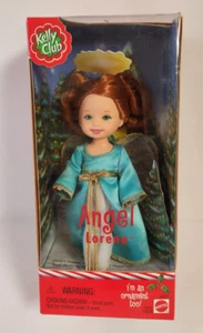 Bambola Kelly Club Angel Lorena 2001 ornamento 50375 alta 4" Mattel vintage nuova - Foto 1 di 6