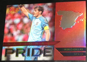 2015-16 Select National Pride Iker Casillas RED # 071/199 Prizm Spain 2016 - Picture 1 of 2