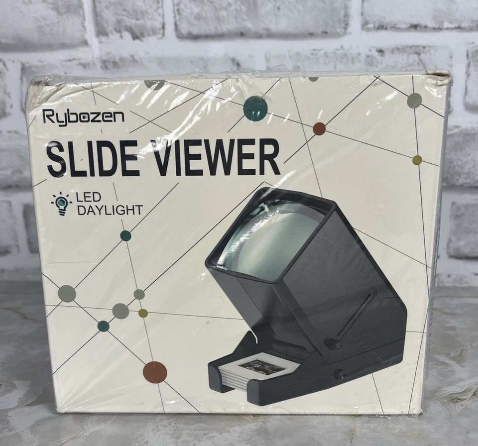 Rybozen Slide Viewer 3X Magnification and Desk Top LED Daylight NEW - Image 1 of 4
