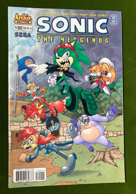 SONIC The HEDGEHOG Comic Book #138 September 2004 KNUCKLES JULIE SU Bagged  NEW