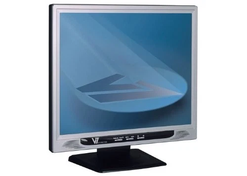 V7 E19PS 19" 1280 x 1024  300 cd/m² 12ms VGA Schwarz/Silber TCO03  - Bild 1 von 1