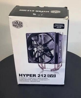 Cooler Master Hyper 212 EVO CPU Cooler (RR-212E-20PK-R2) B19 - Image 1 of 4