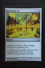Magic The Gathering MTG SPAWNING PIT FOIL Darksteel LP Lightly Played