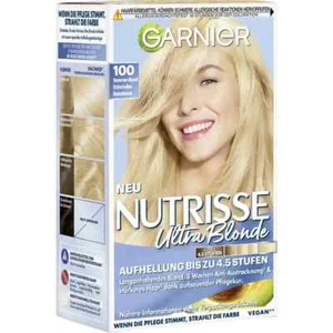 Garnier Nutrisse Ultra Crème Haarfarbe 100 Sommer-Blond Extrahelles Naturblond - Bild 1 von 8