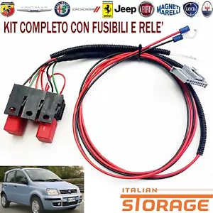 KIT CABLAGGIO RIPARAZIONE MODIFICA BODY COMPUTER PANDA 169 FARI ANABBAGLIANTI - Foto 1 di 1