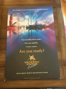 UNIVERSAL STUDIOS ESCAPE ORLANDO FLORIDA USF Vintage Park SIGN PROP - Picture 1 of 13