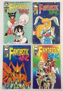 FANTASTIC PANIC 4 comic Lot # 1 2 5 7 Antarctic Press (1993) 9.0/9.2 Grade - Picture 1 of 2