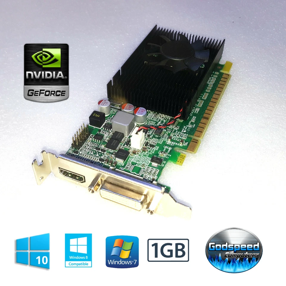 HP Compaq Pro SFF 4000 4300 6000 6005 6200 6250 6300 6305 1GB HDMI Video Card - Image 1 of 1
