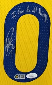 Stephen Curry Signed Warriors NBA Authentic Nike ADV Statement Jersey USASM JSA