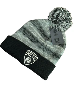 NBA Brooklyn Nets Knit Beanie Unisex Cap Hat Ultra Game New With Tags - Picture 1 of 3