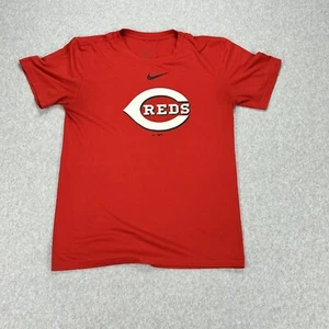 Cincinnati Reds Center Swoosh Nike Women's Medium Official MLB The Nike Tee - Picture 1 of 8