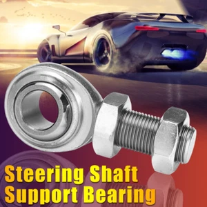 Universal Street Rod 3/4" Round or DD Steering Shaft Support Bearing Heim Matel - Picture 1 of 10