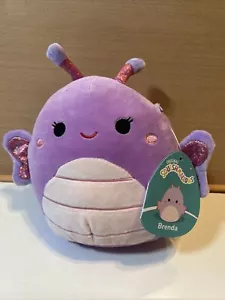 Neu Squishmallow Brenda der lila Schmetterling 7 Zoll schimmernde Flügel Kellytoy - Bild 1 von 7