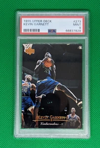 1995-96 Upper Deck Kevin Garnett RC PSA 9 MINT #273 Minnesota Timberwolves NBA - Picture 1 of 2