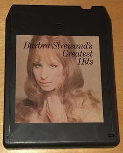 Barbra Streisand's Greatest Hits 8-Track Stereo Tape Cartridge   - Picture 1 of 5
