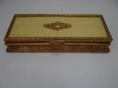 Caja de reloj antigua genérica, metal latón, años 20   Foto 1 de 4