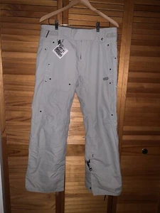686 ACE Snowboard Pants Size Medium Gray NWT Sample RARE - Picture 1 of 12