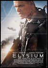 2013 * Manifesto 2F Cinema "Elysium - Matt Damon, Jodie Foster" Fantascienza (A-