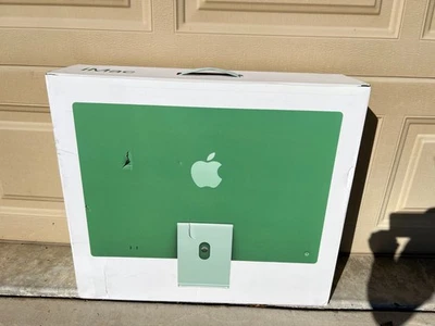 Apple iMac 24" (Late 2024) M4 Chip 16GB Ram 256GB SSD All-in-One Desktop Green - Image 1 of 4
