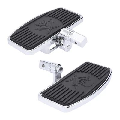 Front Footboards Footrest for Suzuki C50 VL400 VL800 Honda VTX1300 VTX1800 US - Image 1 of 4