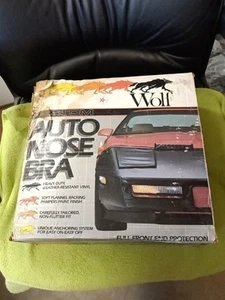 Wolf Custom Auto Nose Bra 85-86 Camaro Iroc Z28 Black - Picture 1 of 6