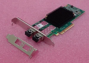 NEW Dell Emulex LPe35002 Dual Port 32Gb FC SFP+ Host Bus Adapter HBA PD89Y - Picture 1 of 5