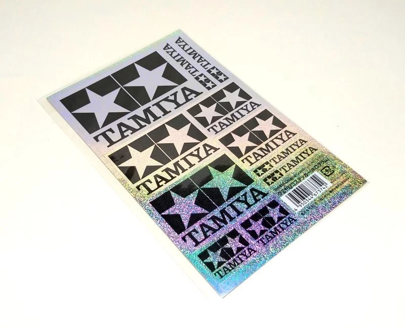 Calcomanía y pegatina modelo RC Tamiya plateada 67374 Foto 1 de 1