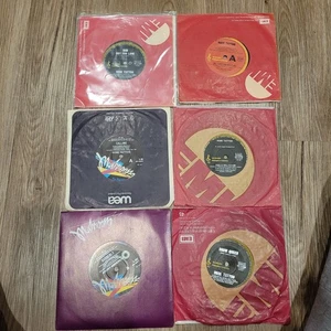 Rose Tattoo singles 45 Rock and roll outlaw we can't be beaten calling 6 records - Picture 1 of 7