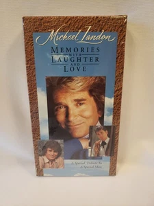 Michael Landon Memories with Laughter and Love VHS Video 1993 Time Life Video  - Picture 1 of 6