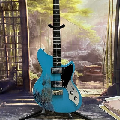 Relics electric guitar solid alder body 21 frets HH pickups Black Friday - Image 1 of 4