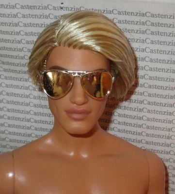 GAFAS BARBIEDOLL MATTEL KEN KOUTURE #2 PLATA AVIADOR GAFAS DE SOL ACCESORIO Foto 1 de 4