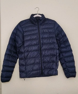 Мужская стеганая легкая утепленная куртка на молнии REI Co-Op 650 Цвет синий Размер S - Изображение 1 из 4