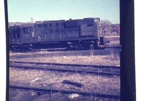 PRR pennsylvania railroad RS-11 7651 original railroad slide - Picture 1 of 1