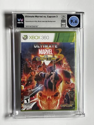 Ultimate Marvel vs Capcom 3 Xbox 360 WATA 9.6 A++ Sealed Graded Not CGC VGA - Image 1 of 2