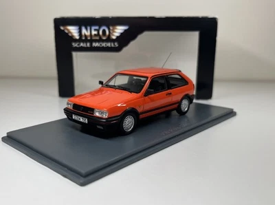 NEO Scale Models 1:43 Volkswagen VW Polo Mk2 MkII G40 Red NEO45795 GTI Model Car - Image 1 of 4