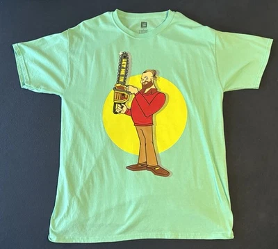 Camiseta Bray Wyatt WWE Firefly Funhouse Let Me In verde azulado talla L Foto 1 de 4